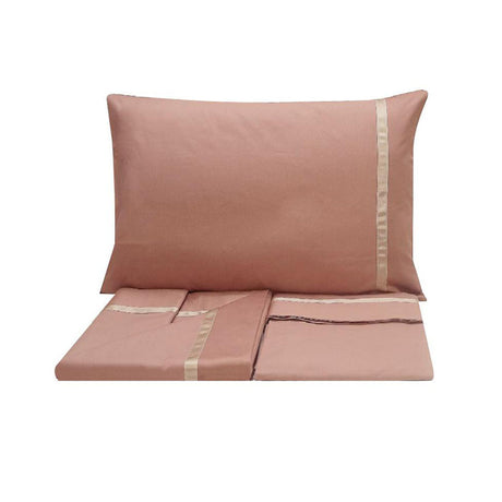 Neith Perlier Doppelbett-Set, 100 % reine Baumwolle, verschiedene Farben