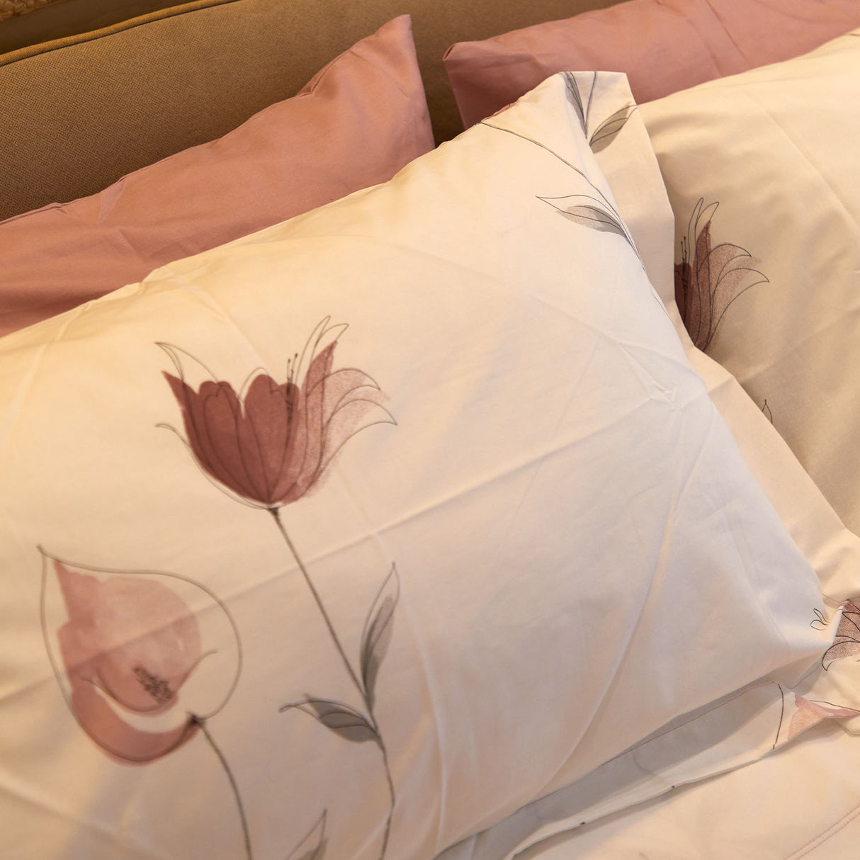 Pierre Cardin Calla-Doppelbettlaken-Set