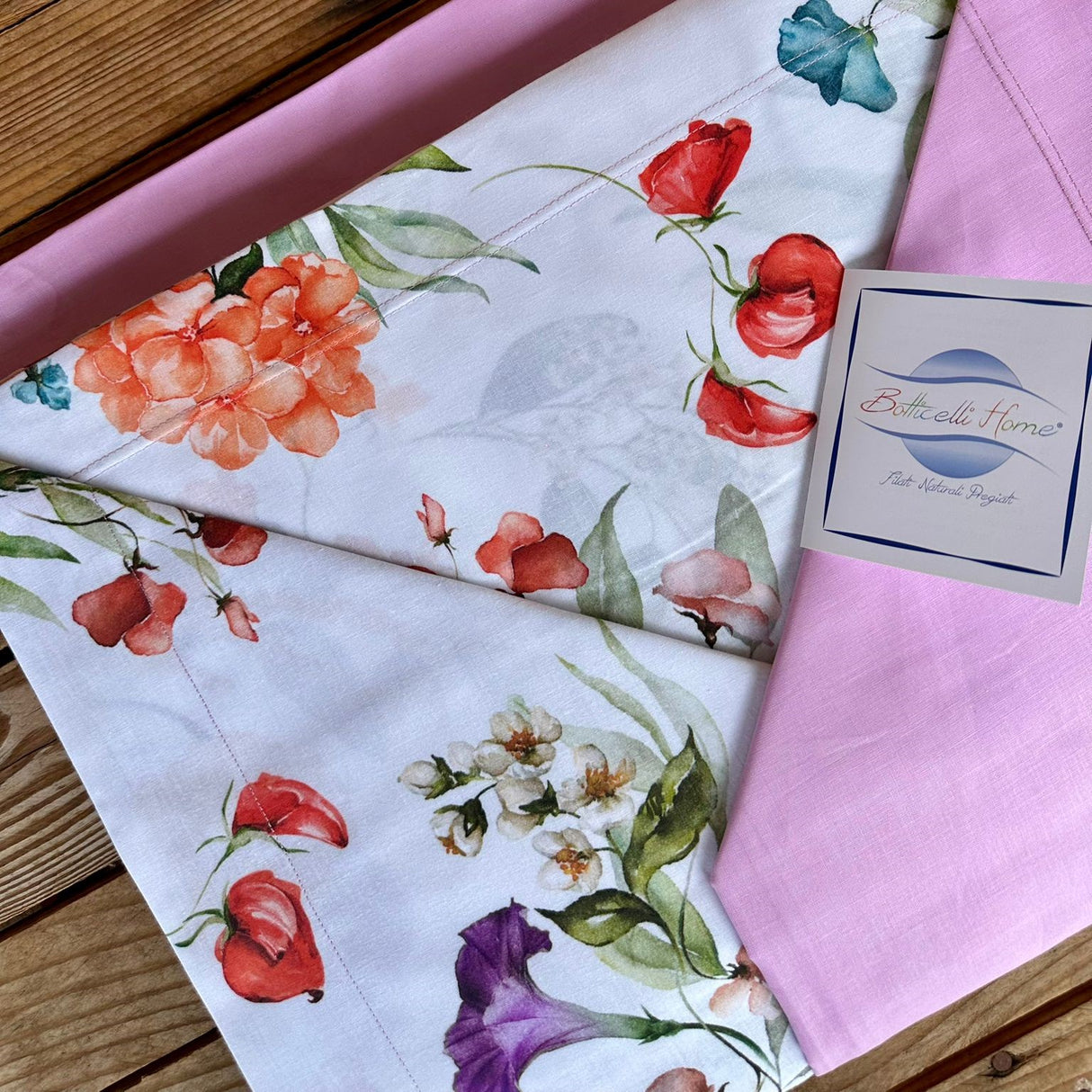Botticelli Home Multifiore Doppelbett-Set