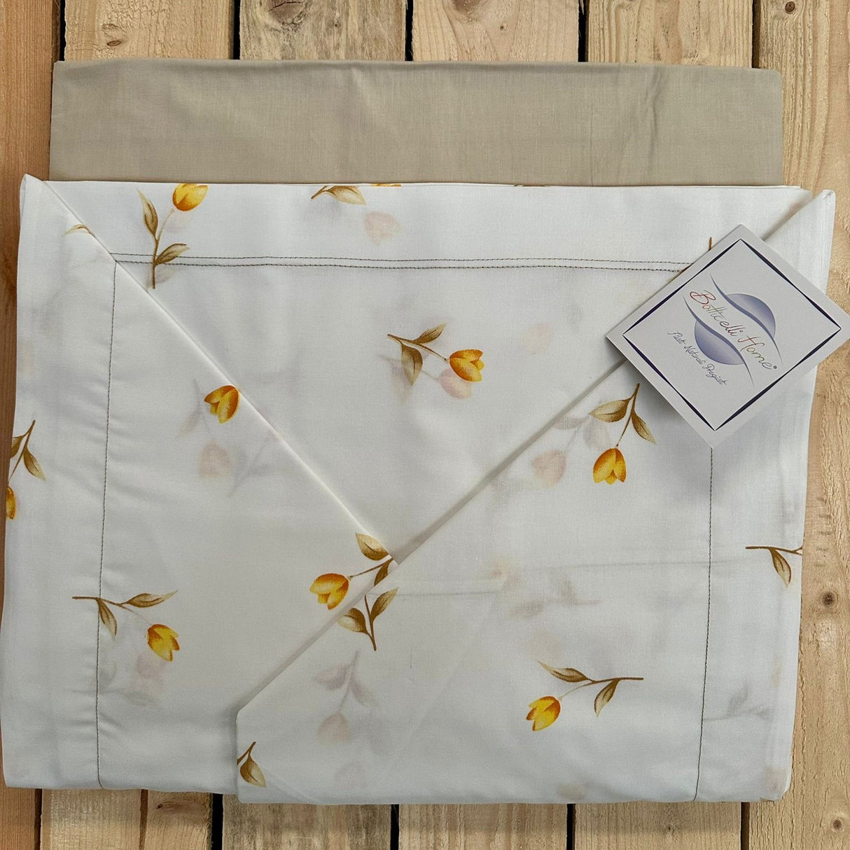 Botticelli Home Tulipani Doppelbett-Set