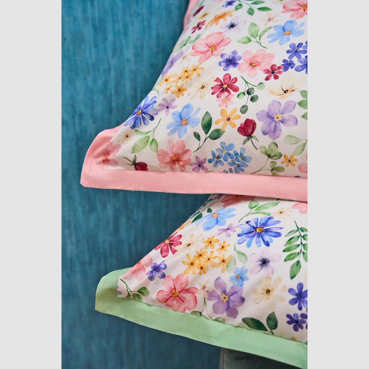 Completo Letto Matrimoniale Percalle Neith Viki