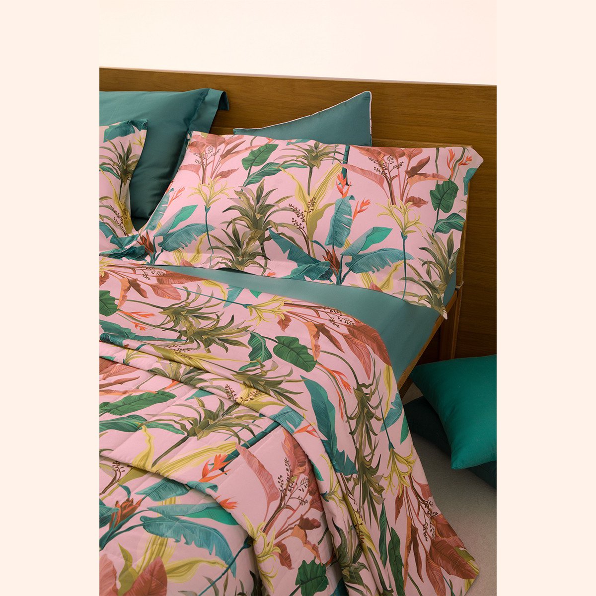 Completo Letto Matrimoniale Raso Satin Neith Mina