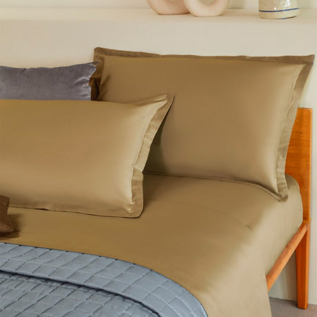 Neith Gioiello Satin-Doppelbett-Set
