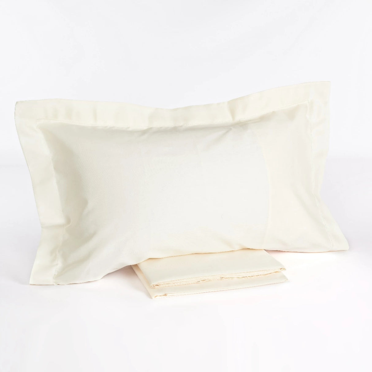 Komplettes Doppelbett aus Satin Via Roma, 60 Chantal
