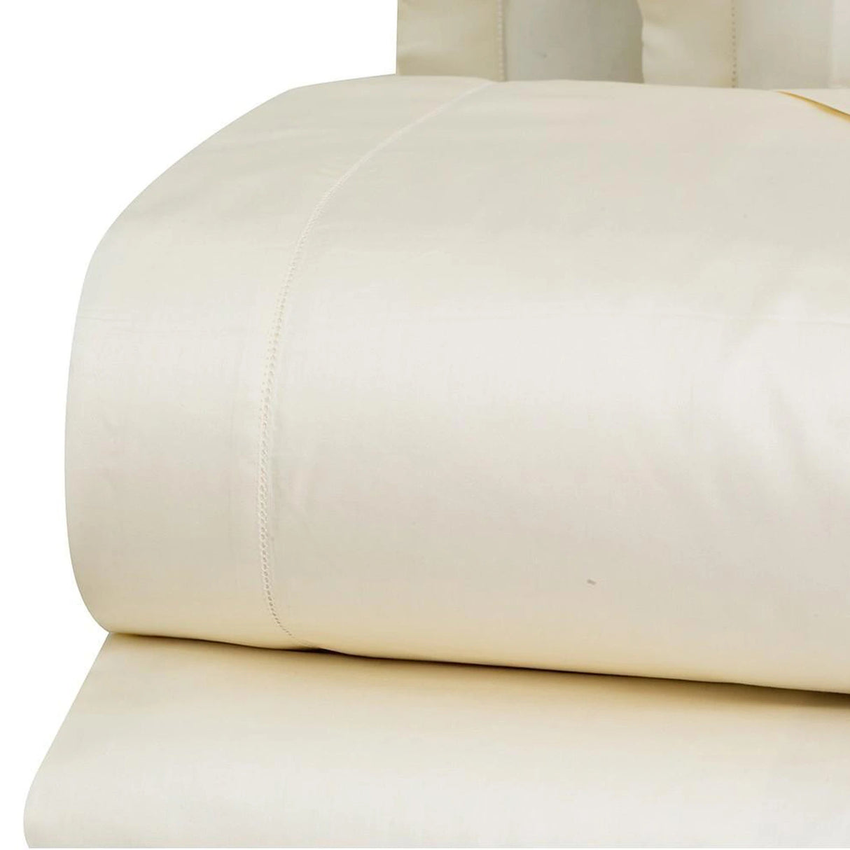Komplettes Doppelbett aus Satin Via Roma, 60 Chantal