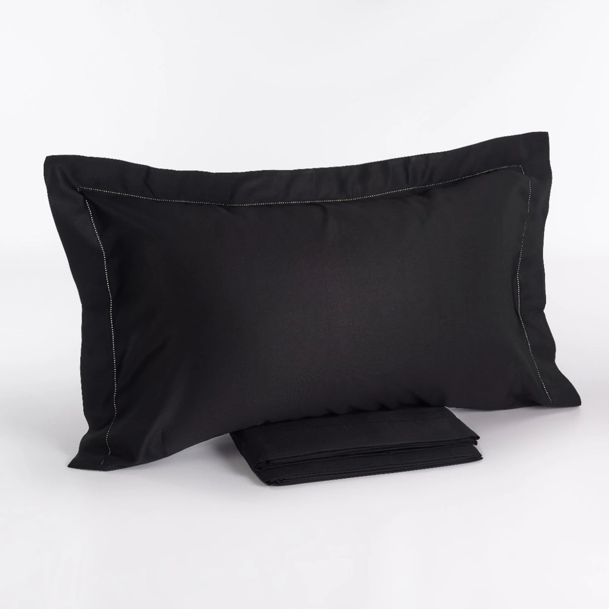 Komplettes Doppelbett aus Satin Via Roma, 60 Chantal