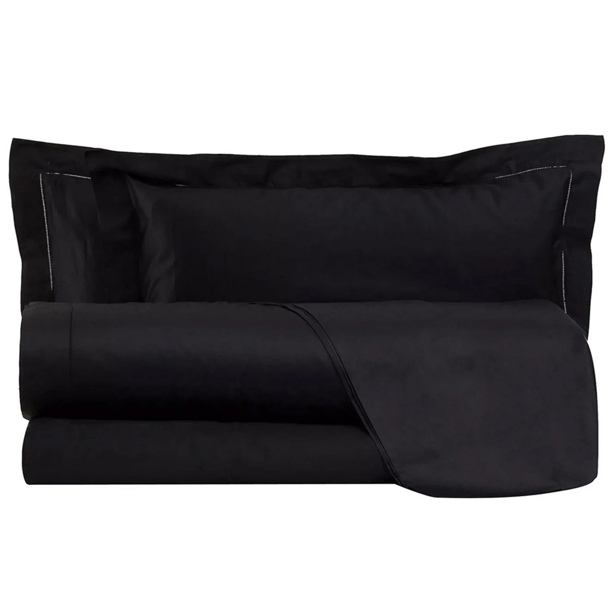 Komplettes Doppelbett aus Satin Via Roma, 60 Chantal