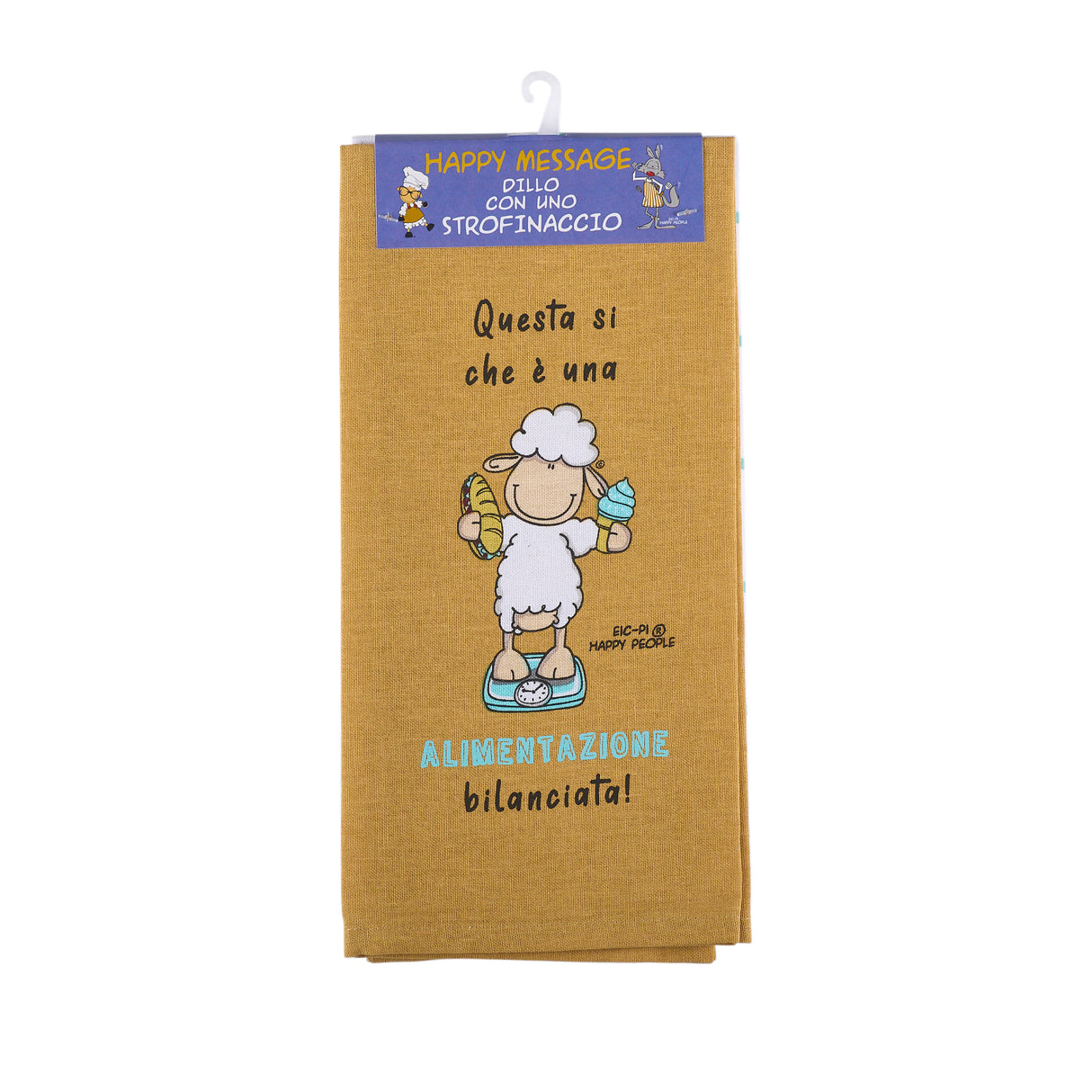 Coppia Strofinacci Happy People Bilanciata