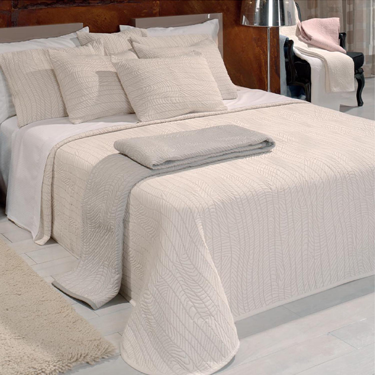 Botticelli Home Silvana Doppelbett-Tagesdecke