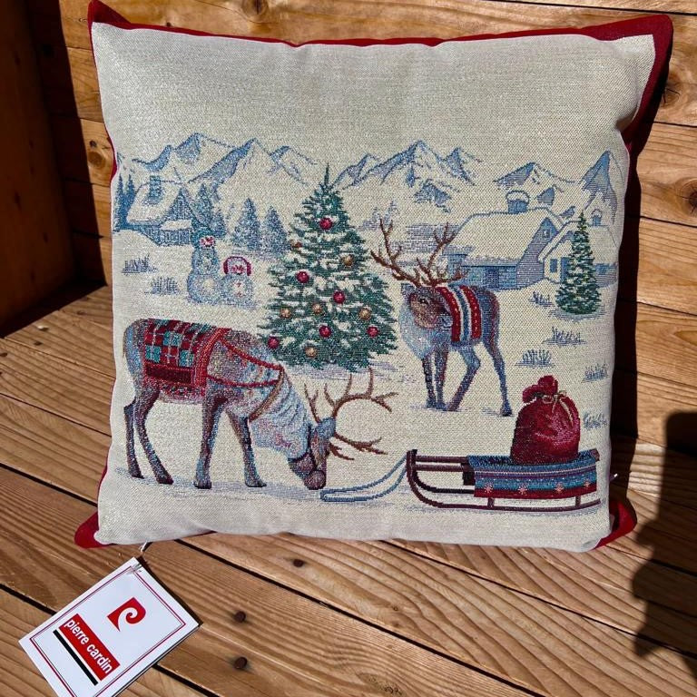 Weihnachtsdekorkissen Pierre Cardin Geschenk