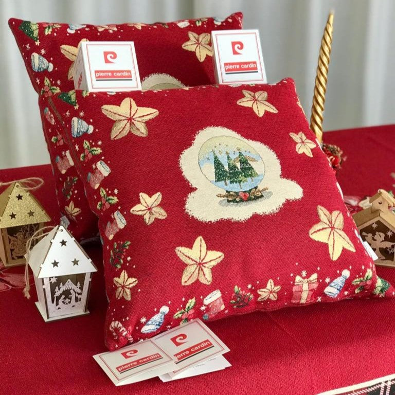 Pierre Cardin Baum-Weihnachtsdekor-Kissen