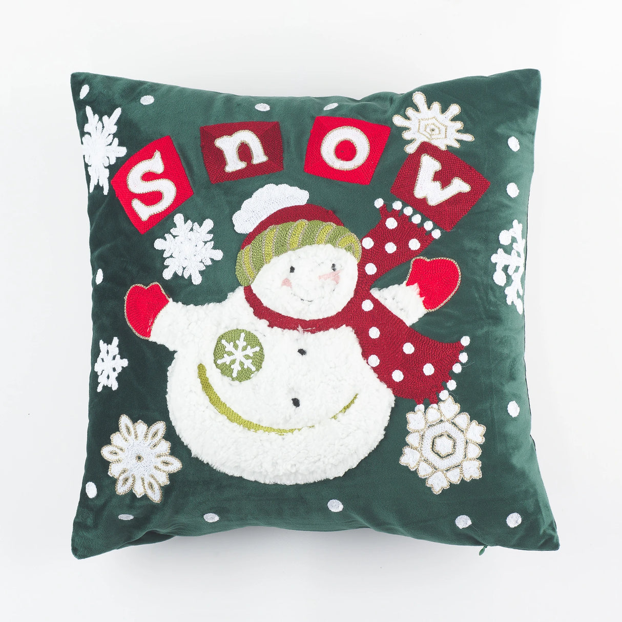Weihnachtsdekor-Kissenbezug Maè von Via Roma, 60 Schneemann