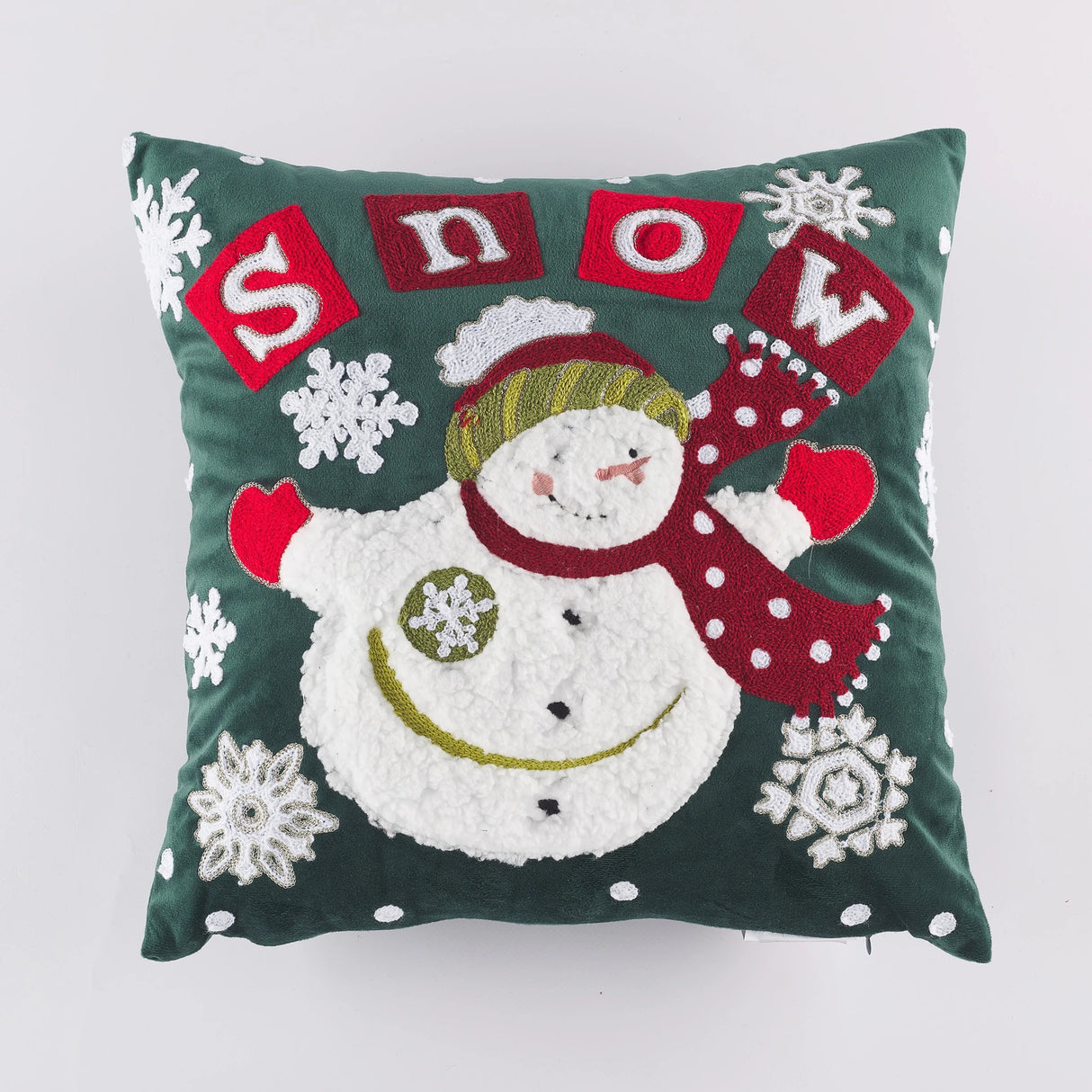 Weihnachtsdekor-Kissenbezug Maè von Via Roma, 60 Schneemann