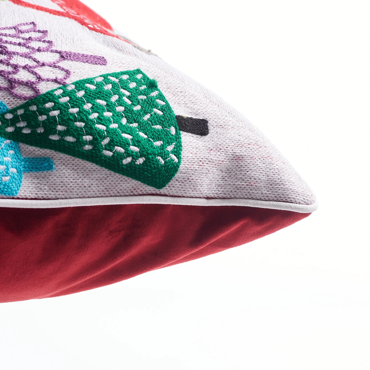 Weihnachtsdekor-Kissenbezug Maè von Via Roma, 60 Weihnachtsautos