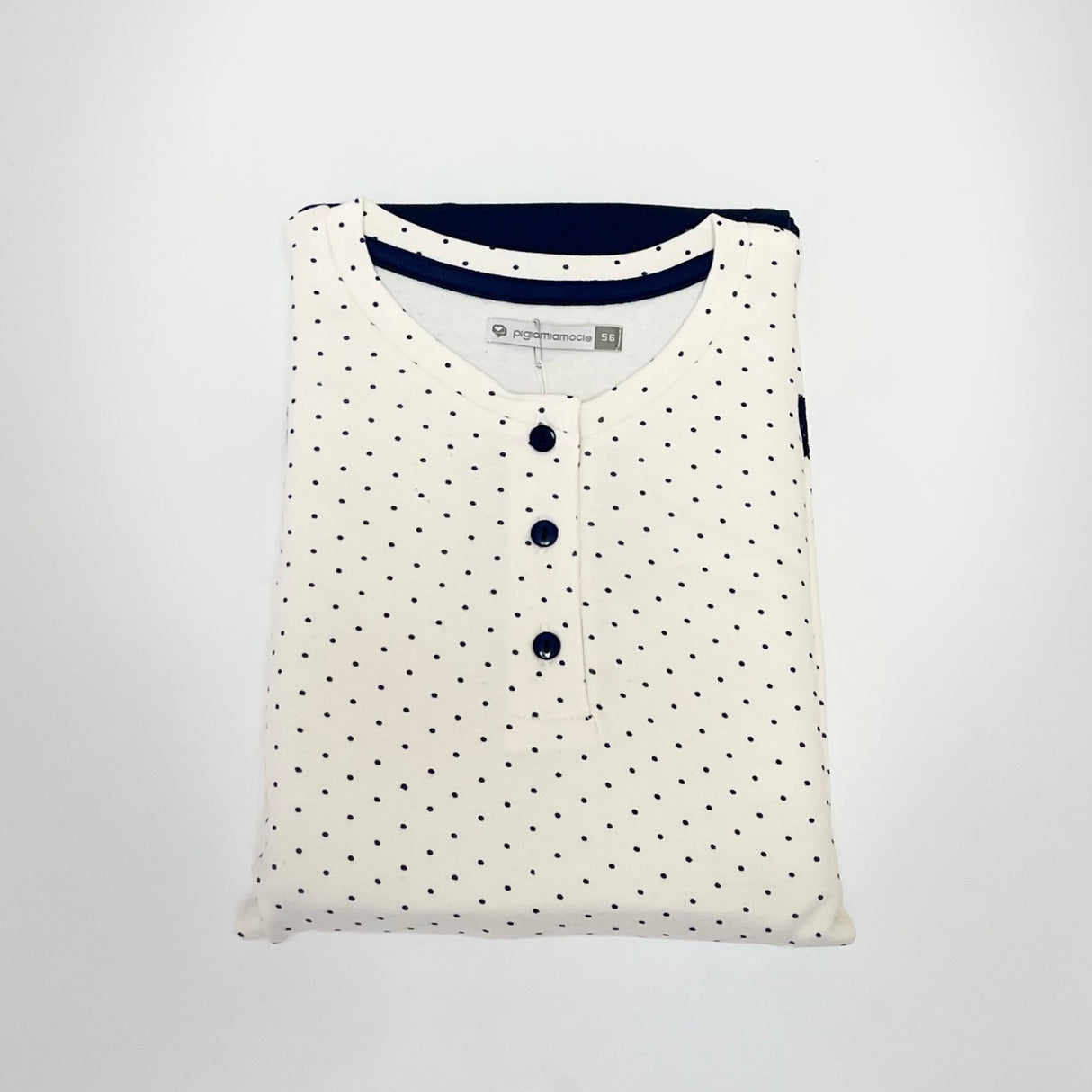 Pigiama Donna Calibrato Caldo Cotone Pigiamiamoci 2876LX