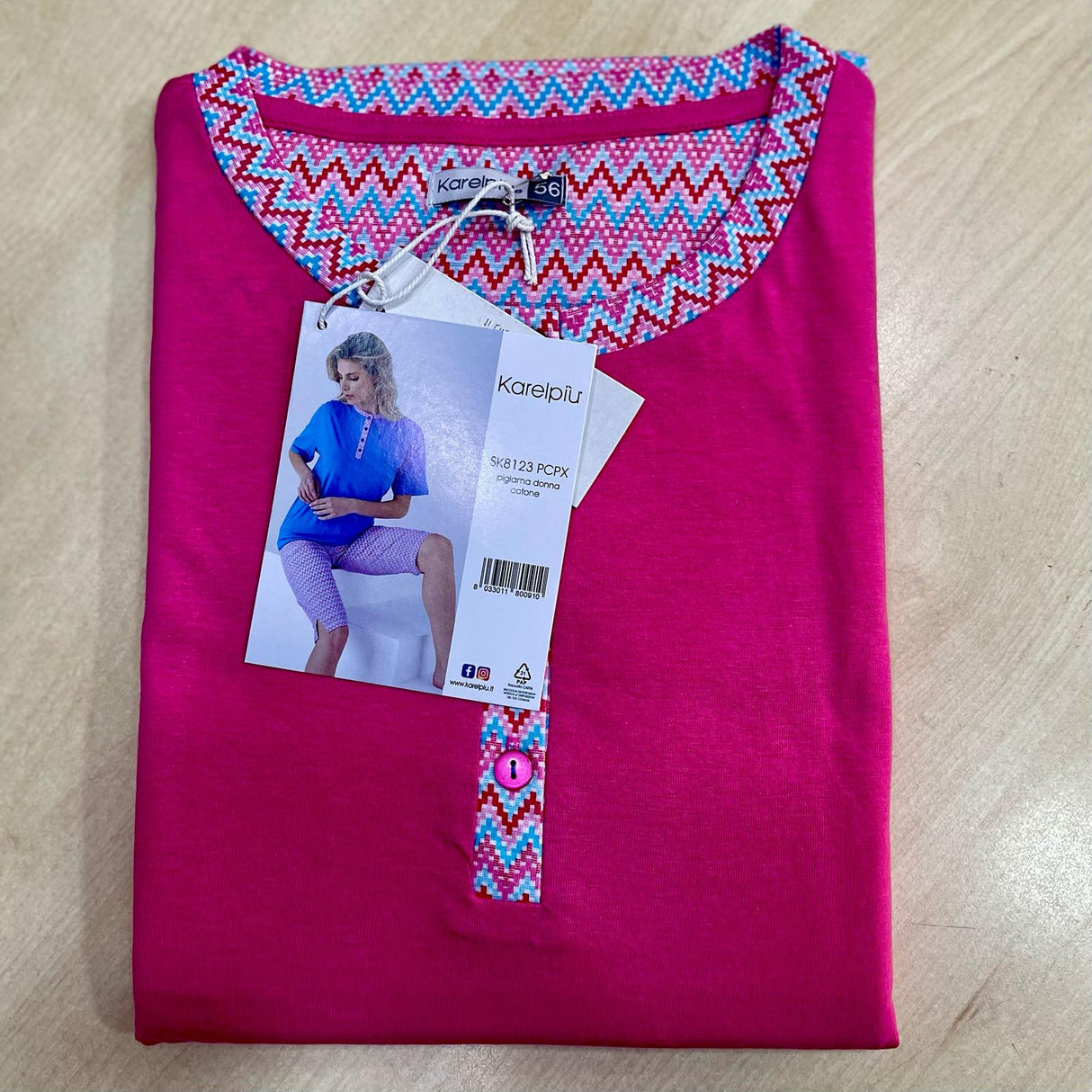 Pigiama Donna Calibrato Cotone Karelpiù 8123