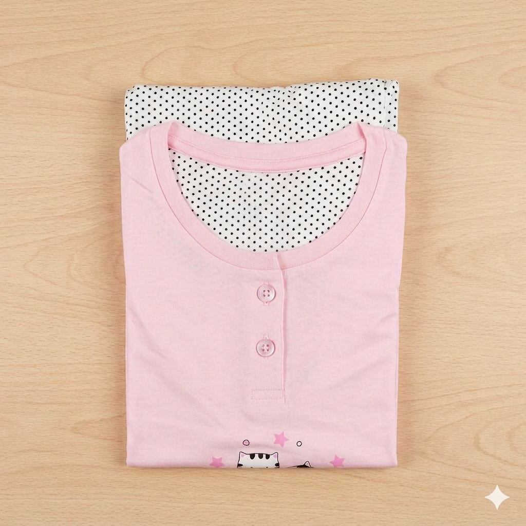 Pigiama Donna Estivo Pigiamiamoci 4470 - Mezza Manica e Shorts