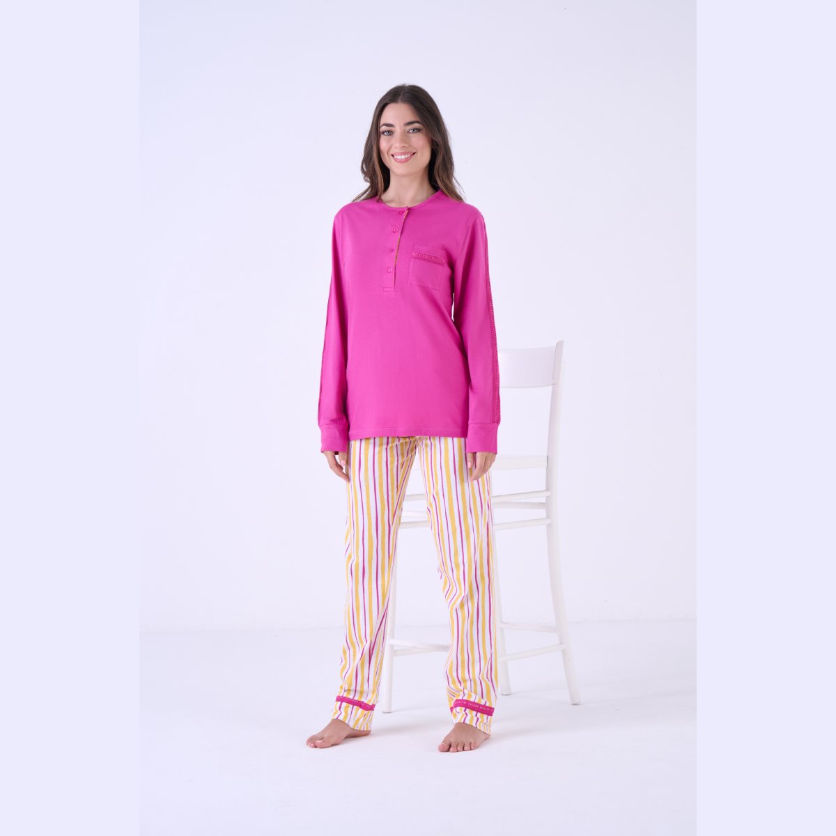 Pigiama Donna Lungo Pigiamiamoci 3674