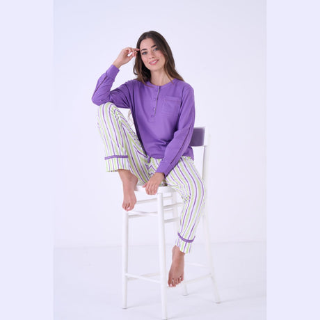 Pigiama Donna Lungo Pigiamiamoci 3674