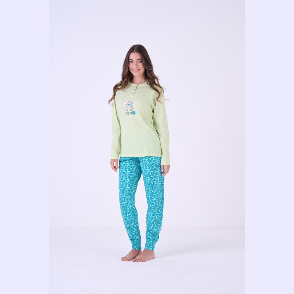 Pigiama Donna Lungo Pigiamiamoci 3684