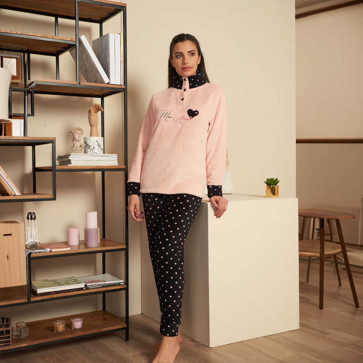 Pigiama Donna in Pile Coral Karelpiù 5373