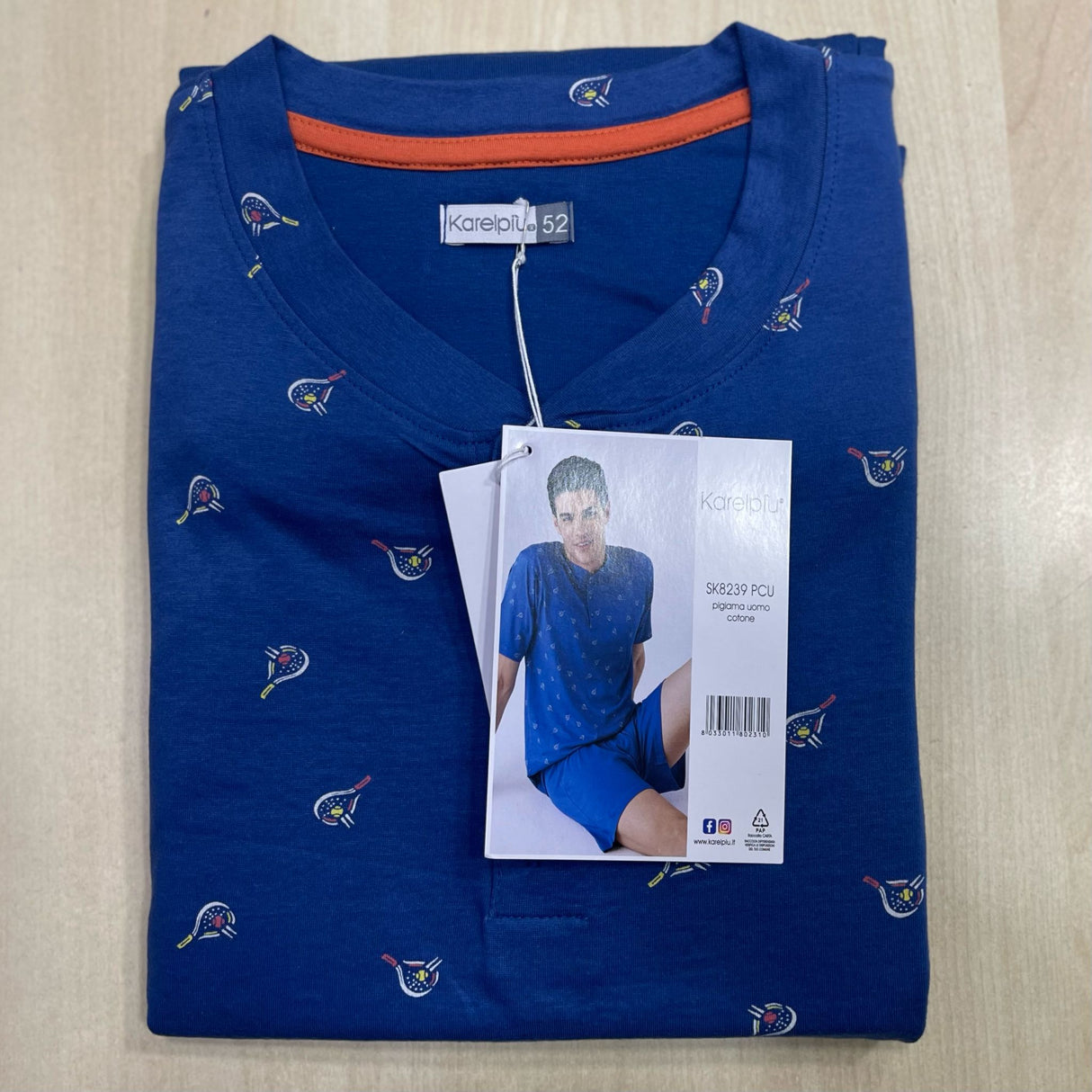 Pigiama Uomo Corto Karelpiù 8239