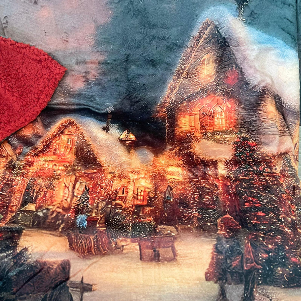 Acca24 Town Digitales Weihnachtsplaid