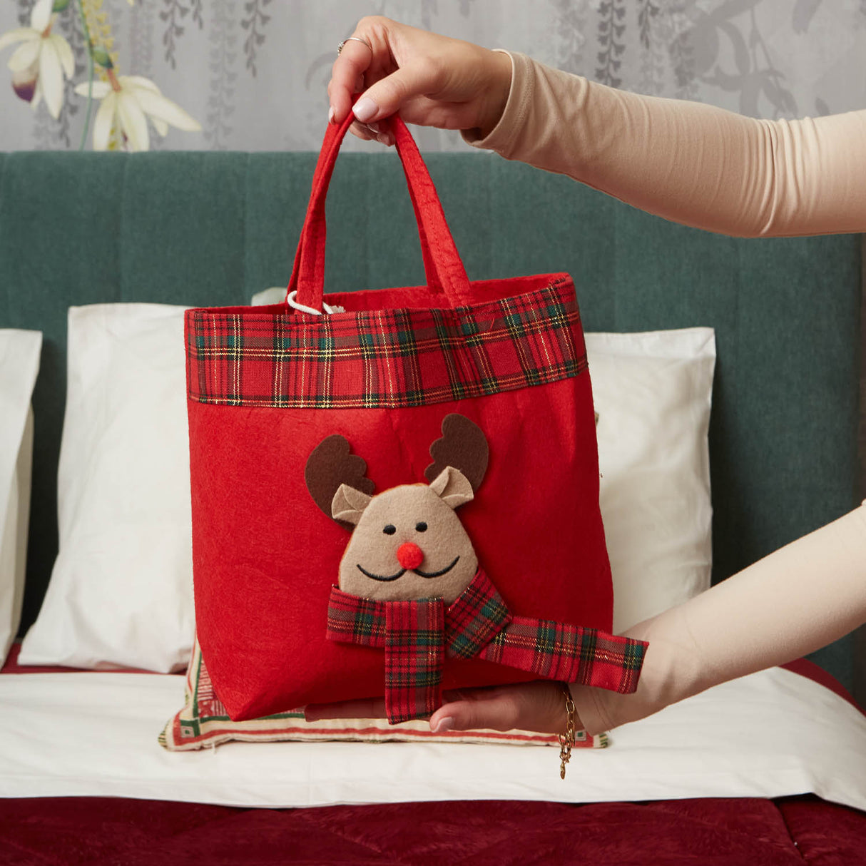 Plaid-Tartan Ruocco Home Cadeaux 120x150 cm