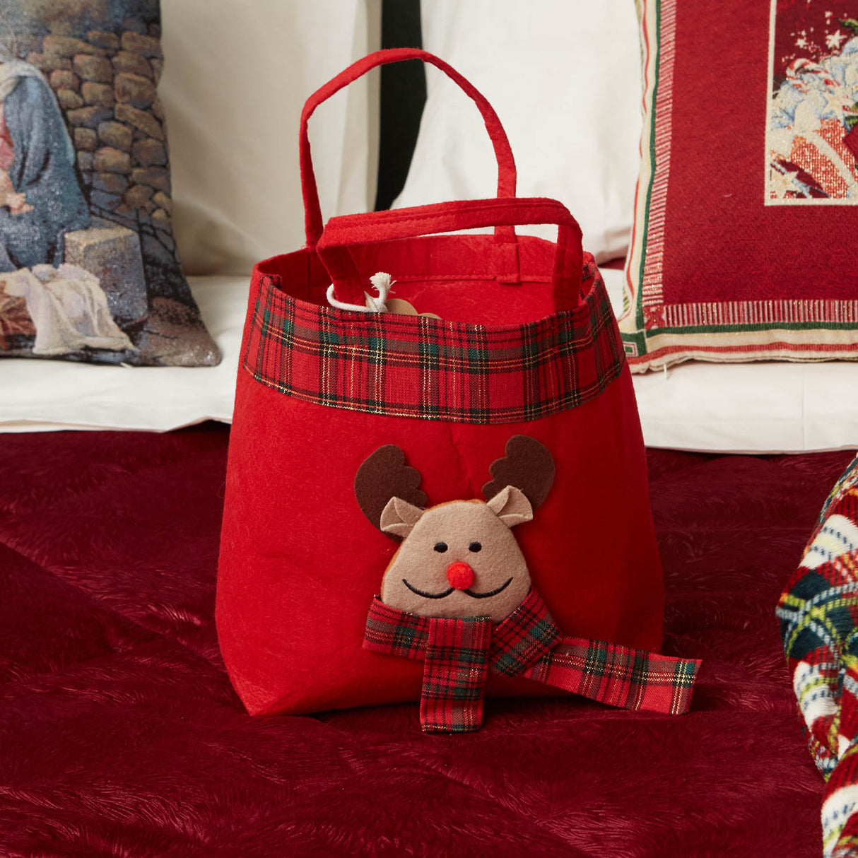 Plaid-Tartan Ruocco Home Cadeaux 120x150 cm