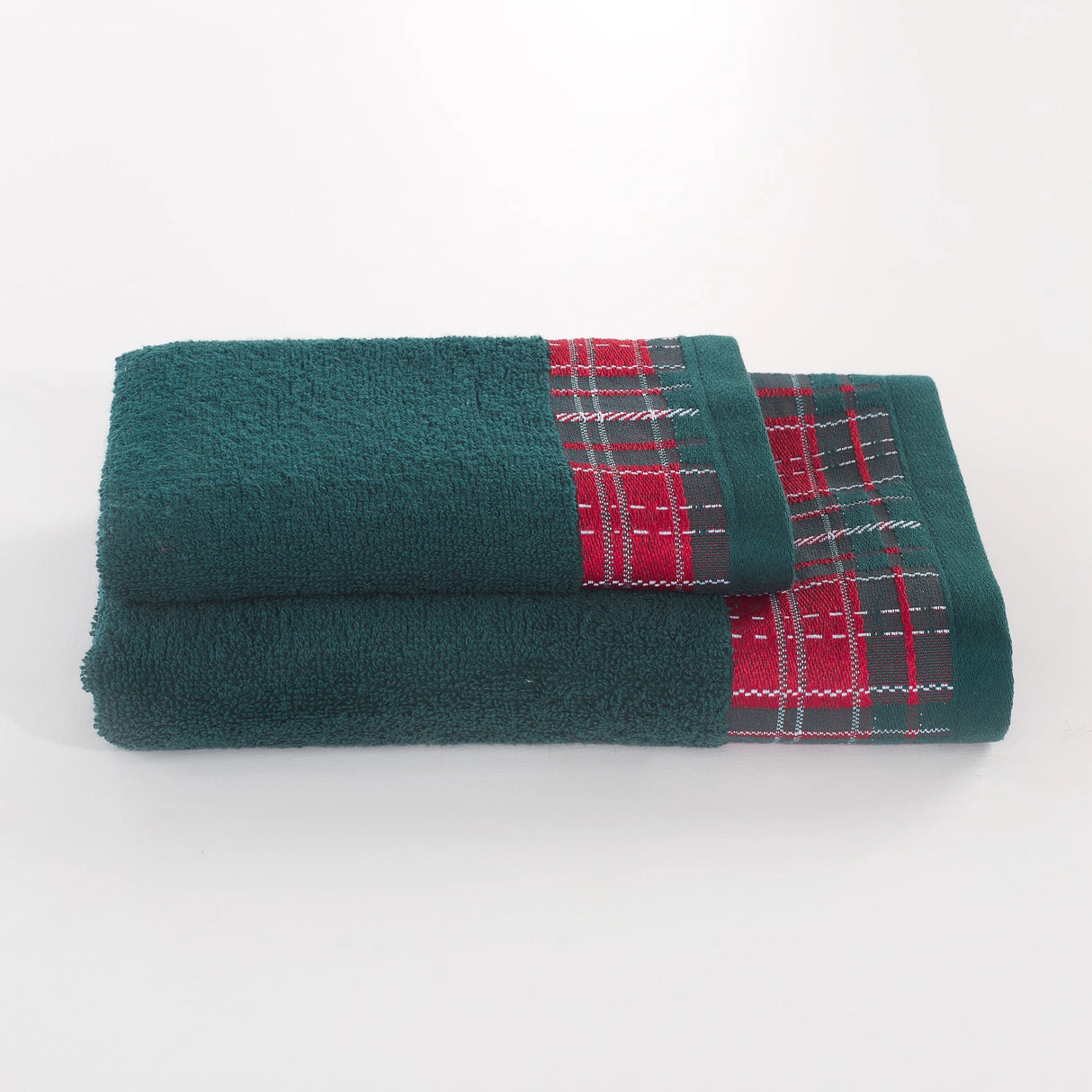 1+1 Weihnachtshandtuchset Maè von Via Roma, 60 Scozzese