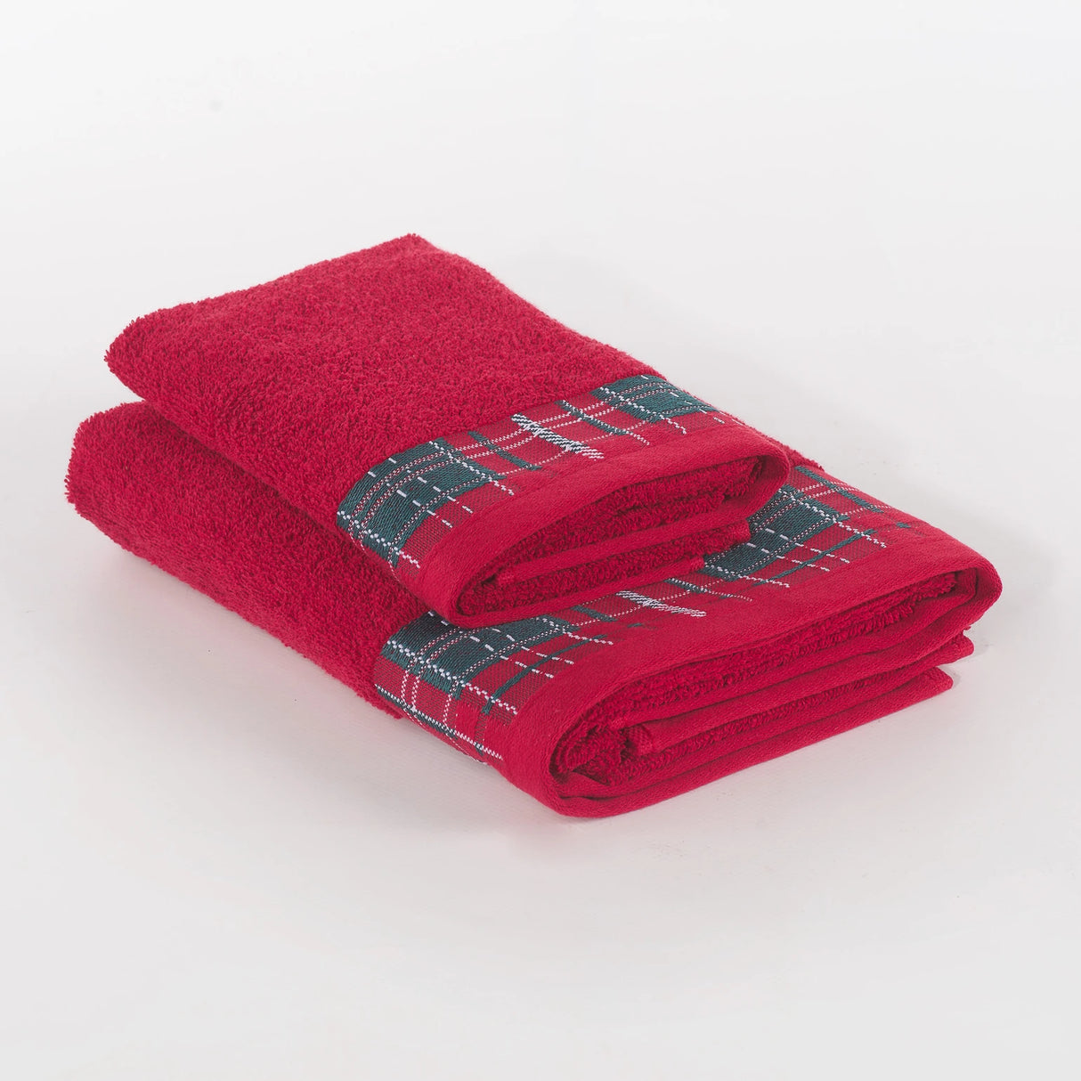 1+1 Weihnachtshandtuchset Maè von Via Roma, 60 Scozzese