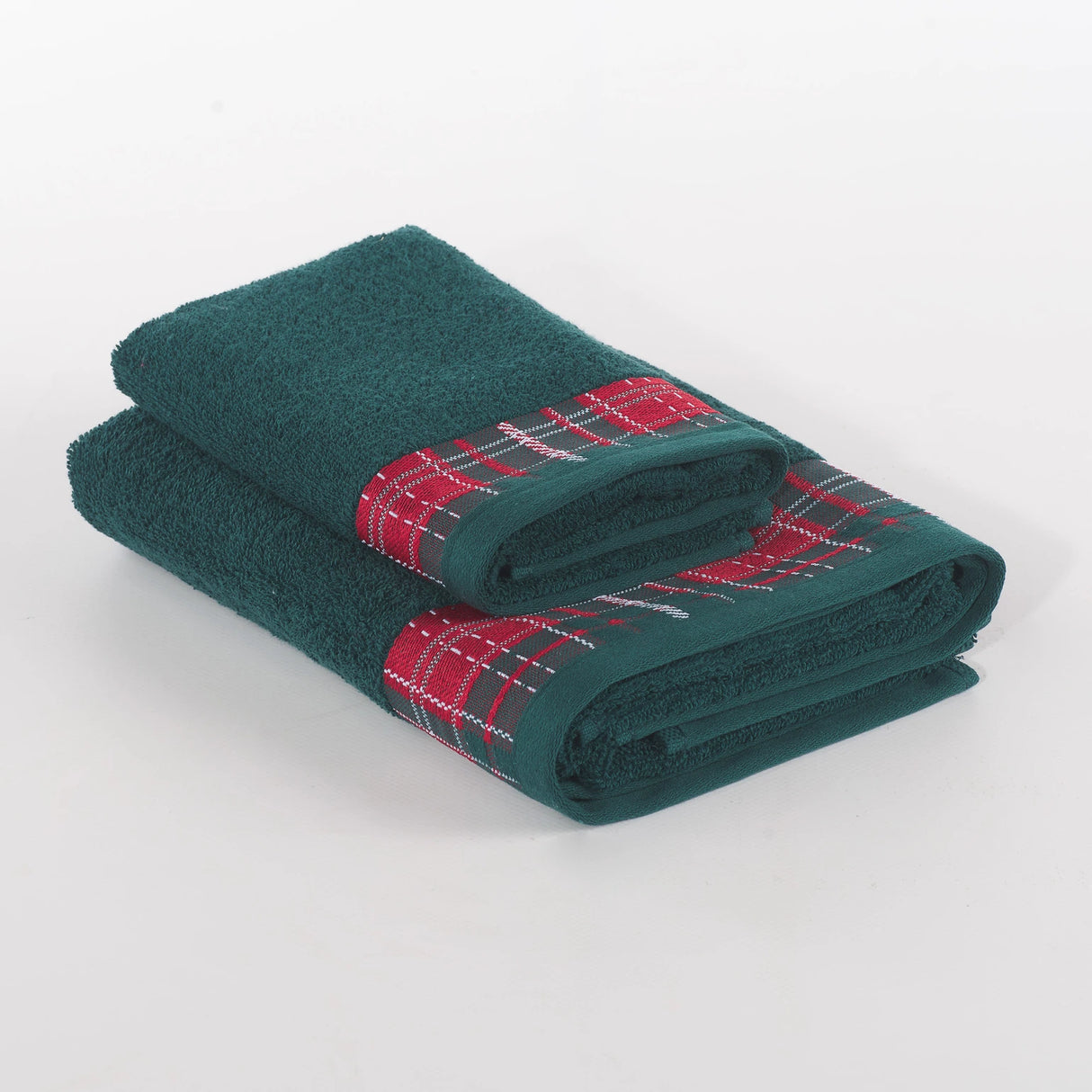 1+1 Weihnachtshandtuchset Maè von Via Roma, 60 Scozzese