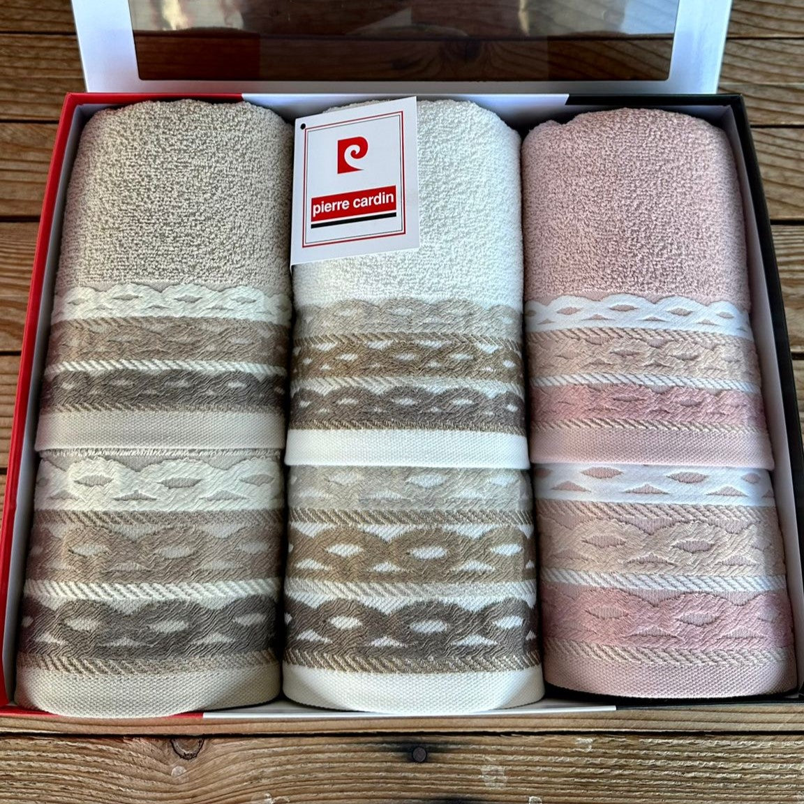 Set Asciugamani 3+3 Pierre Cardin Bavaro