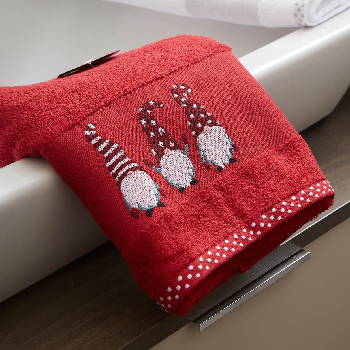 Weihnachts-Badetuch-Set 1+1 Maè von Via Roma, 60 Zwerge