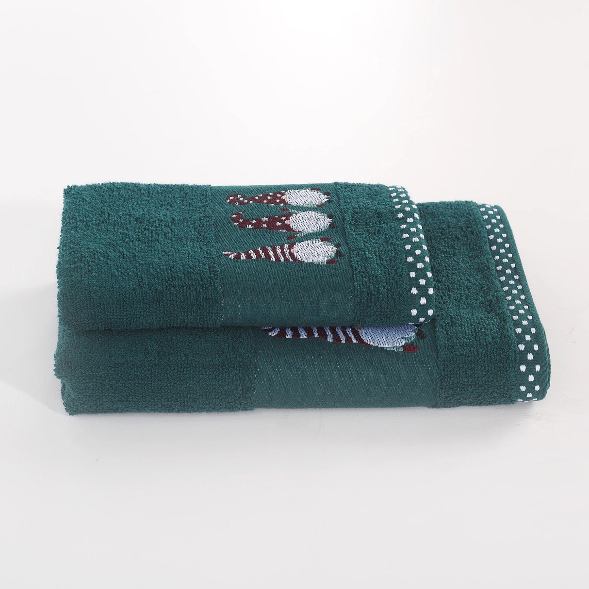 Weihnachts-Badetuch-Set 1+1 Maè von Via Roma, 60 Zwerge