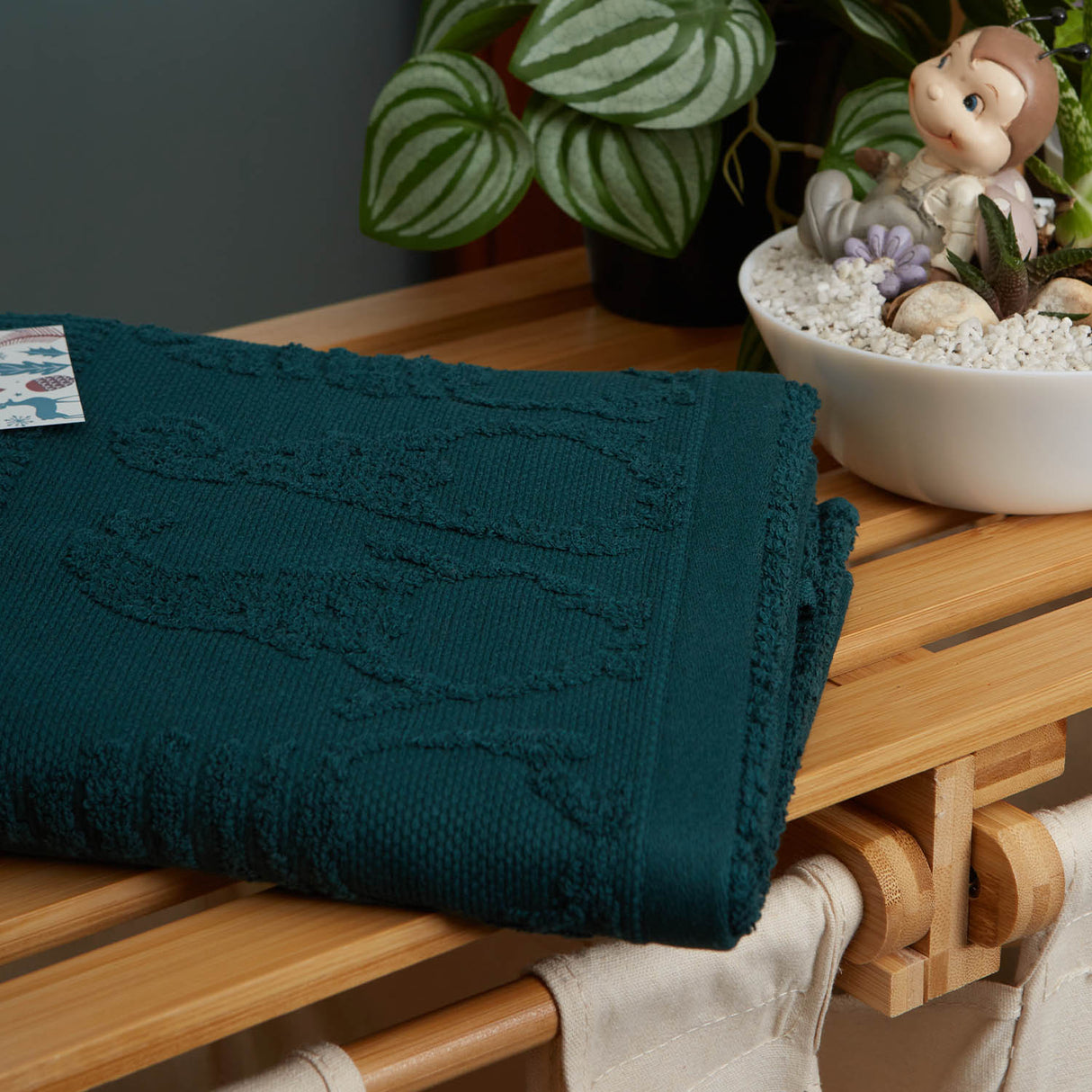 Weihnachtshandtuch-Set 1+1 Maè von Via Roma, 60 Zwerge