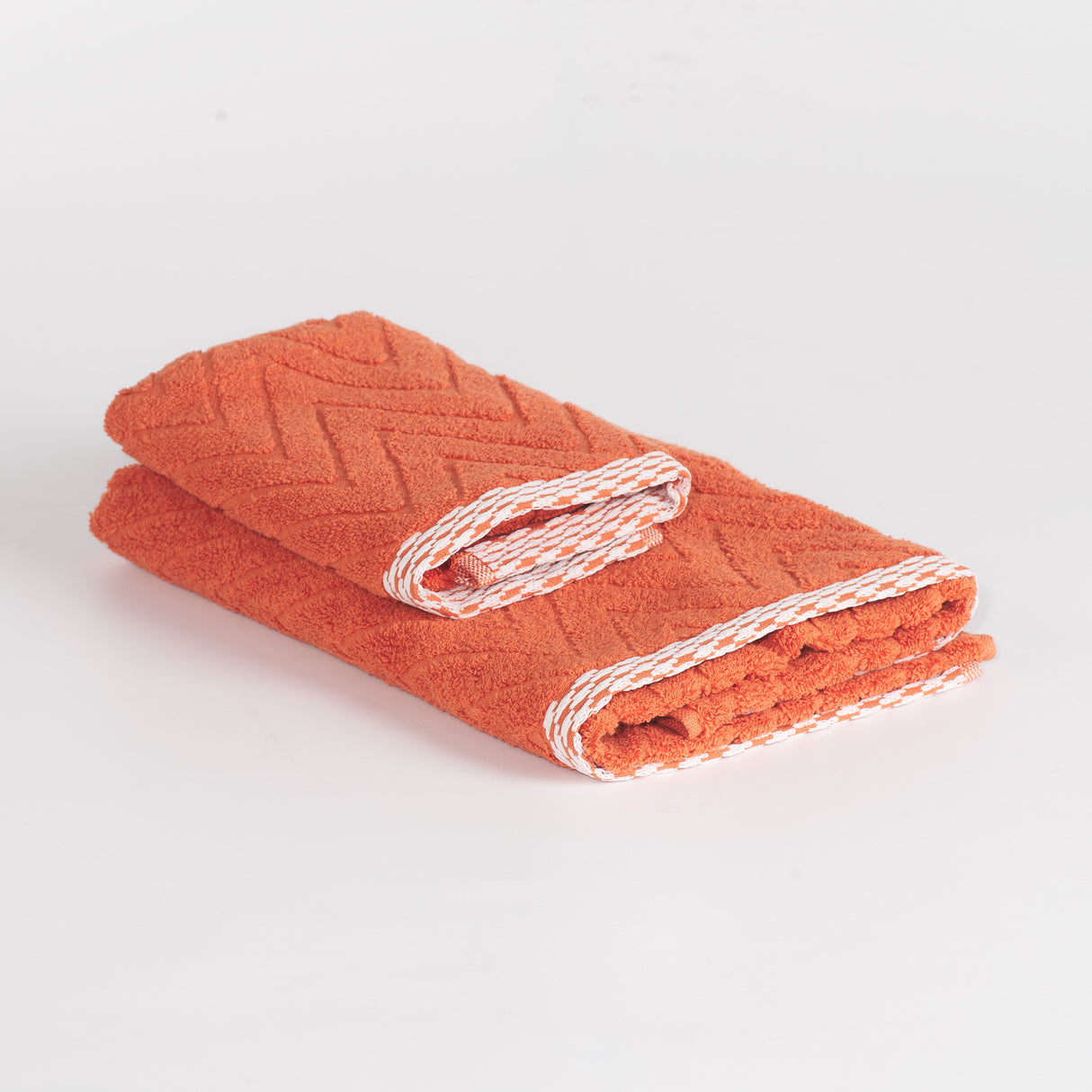 Maè Face + Gästehandtuch-Set von Via Roma, 60 Chevron All Over