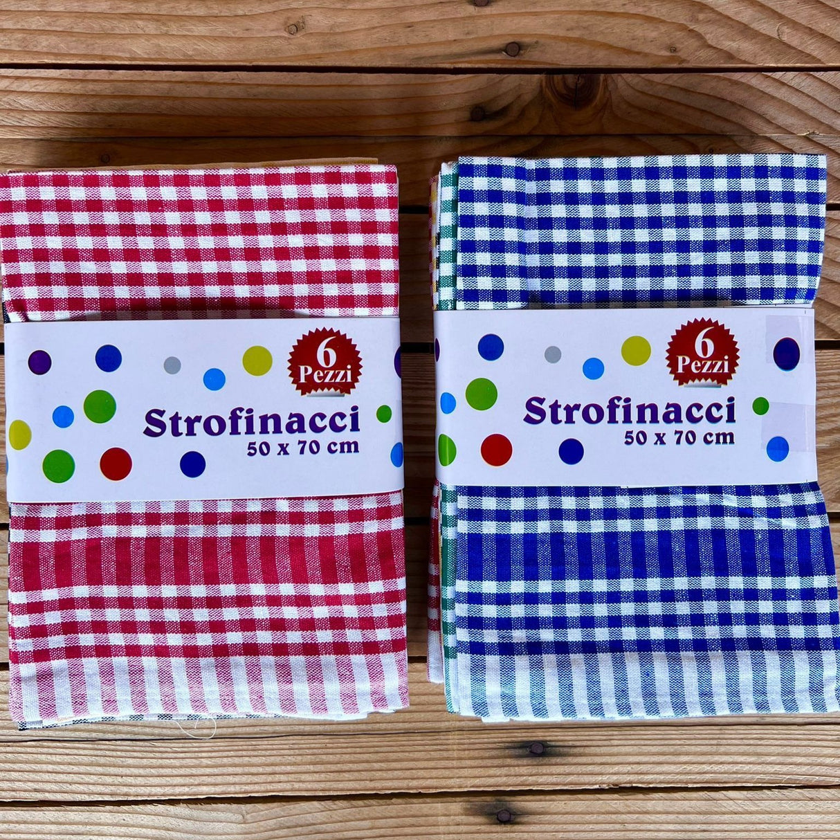 Set di 6 Strofinacci in Cotone Botticelli Home Illy