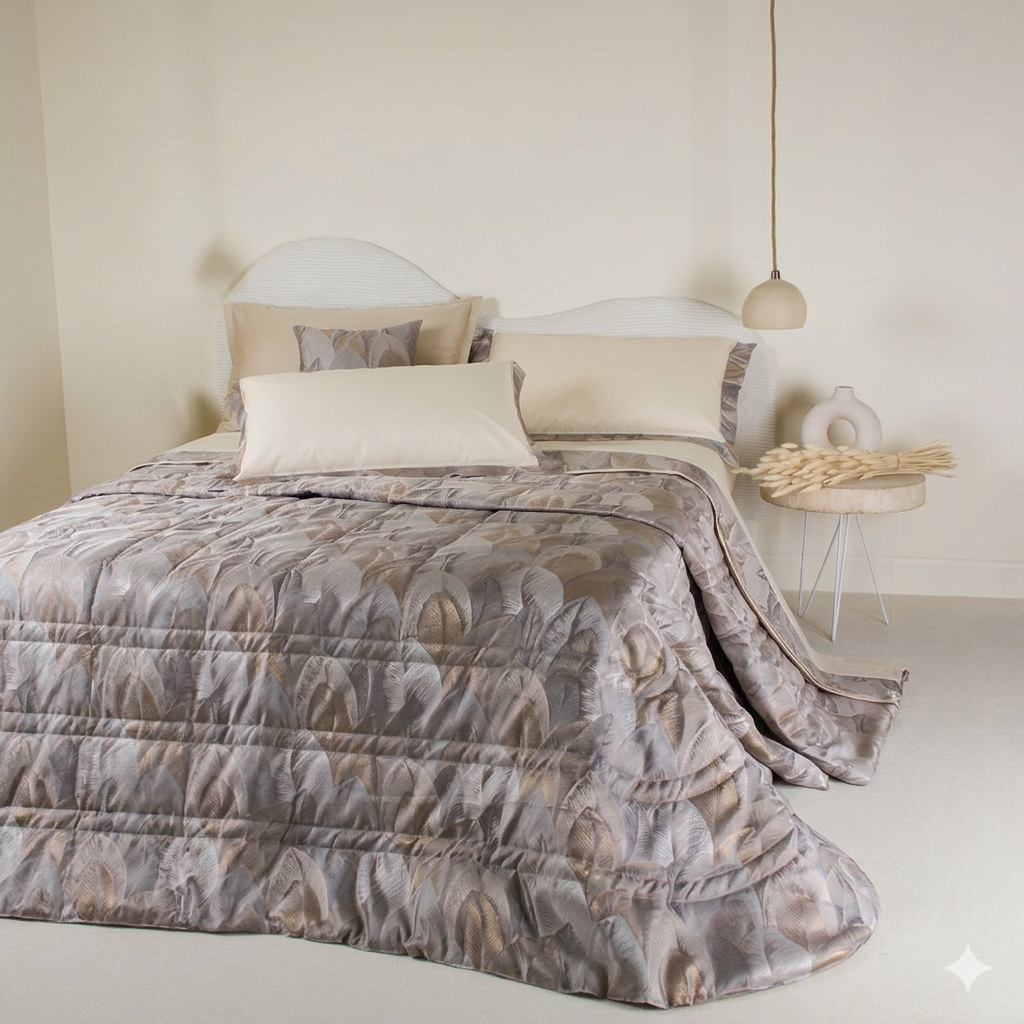 Trapuntino Matrimoniale Wonder Battaglia - 270x270 cm (Vari Colori)