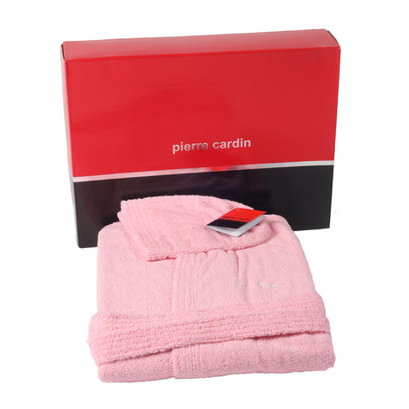 Accappatoio Spugna Uomo Donna Pierre Cardin Basic Tinta Unita Varie Taglie e Colori