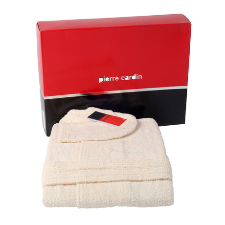 Accappatoio Spugna Uomo Donna Pierre Cardin Basic Tinta Unita Varie Taglie e Colori
