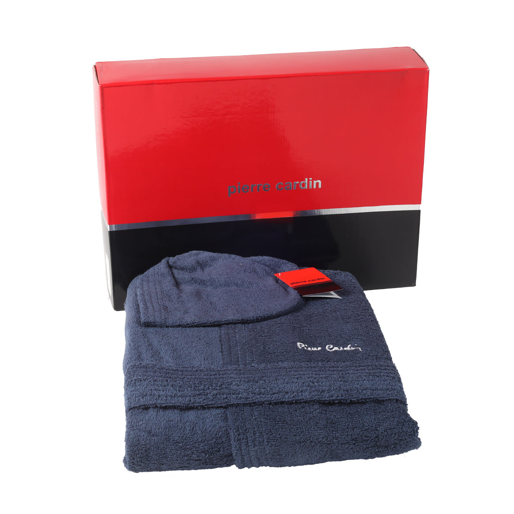 Accappatoio Spugna Uomo Donna Pierre Cardin Basic Tinta Unita Varie Taglie e Colori