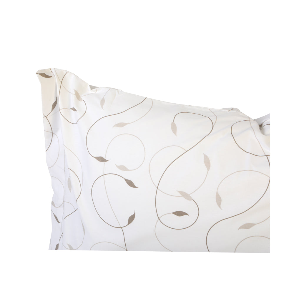 Botticelli Home Ivy Double Patterned Sheet Set with 4 Pillowcases (Various Colours)