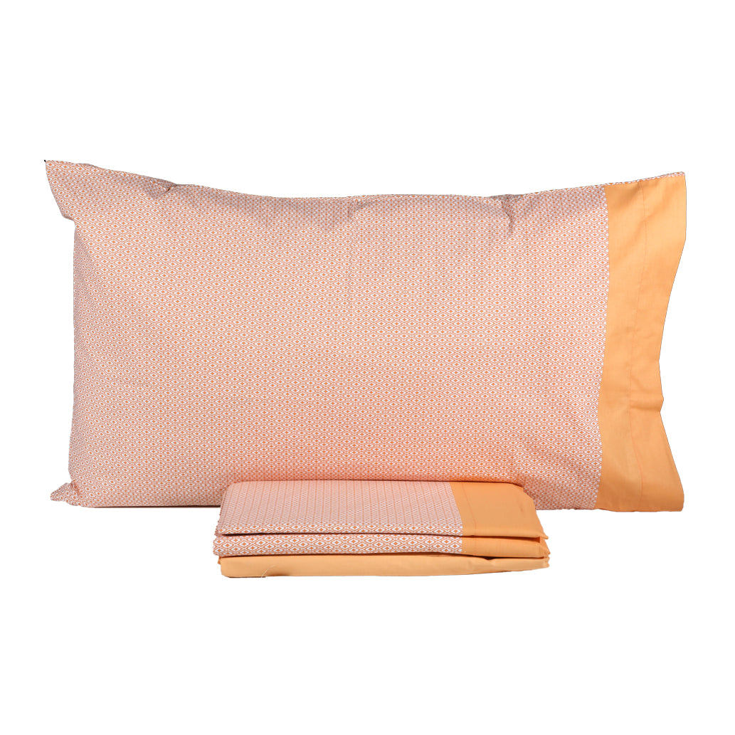 Gabel Exuberant Pure Cotton Double Sheet Set in Various Colors