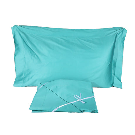 Double Sheet Set Satin 60 by 120 Thread Count Pierre Cardin Luxury Various Colors