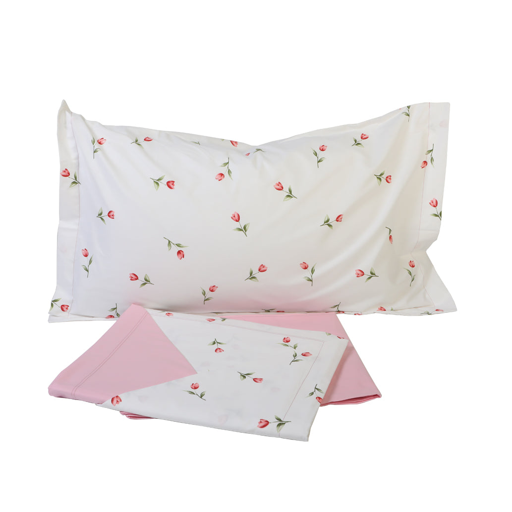 Botticelli Home Tulipani Doppelbett-Set