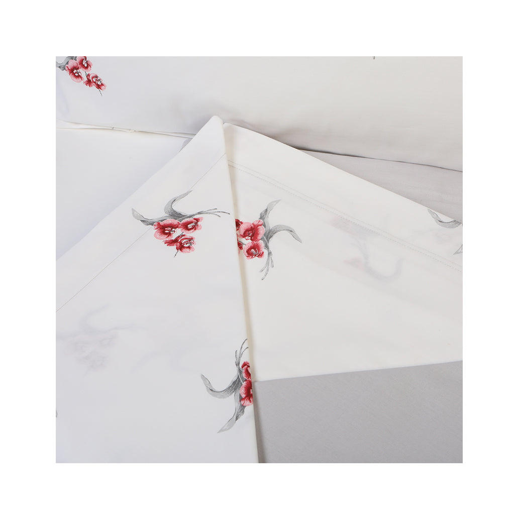 Completo Letto Matrimoniale Botticelli Home Violetta a 4 Federe (Vari Colori)