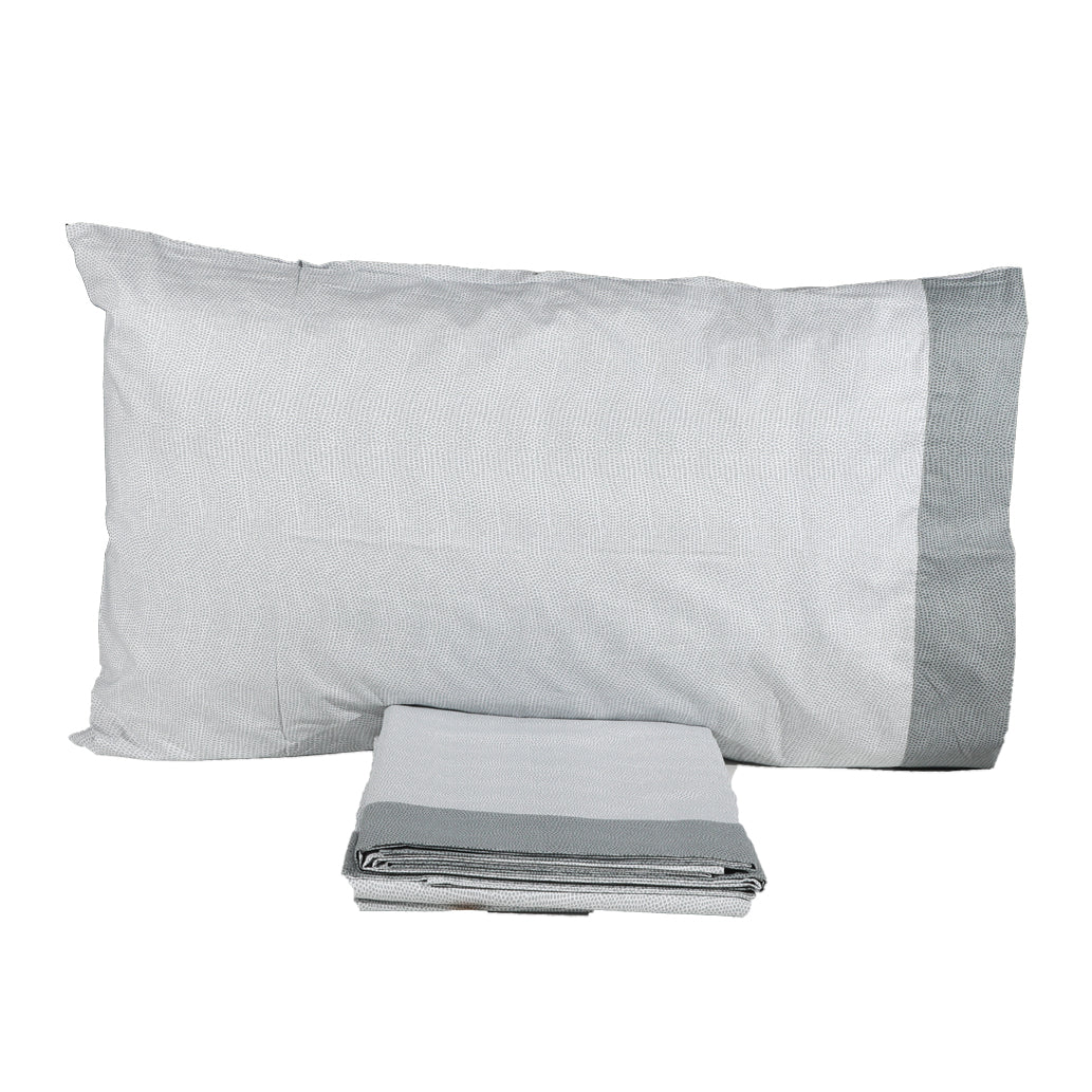 Gabel Chromo Doppelbett-Set aus reiner Baumwolle, verschiedene Farben