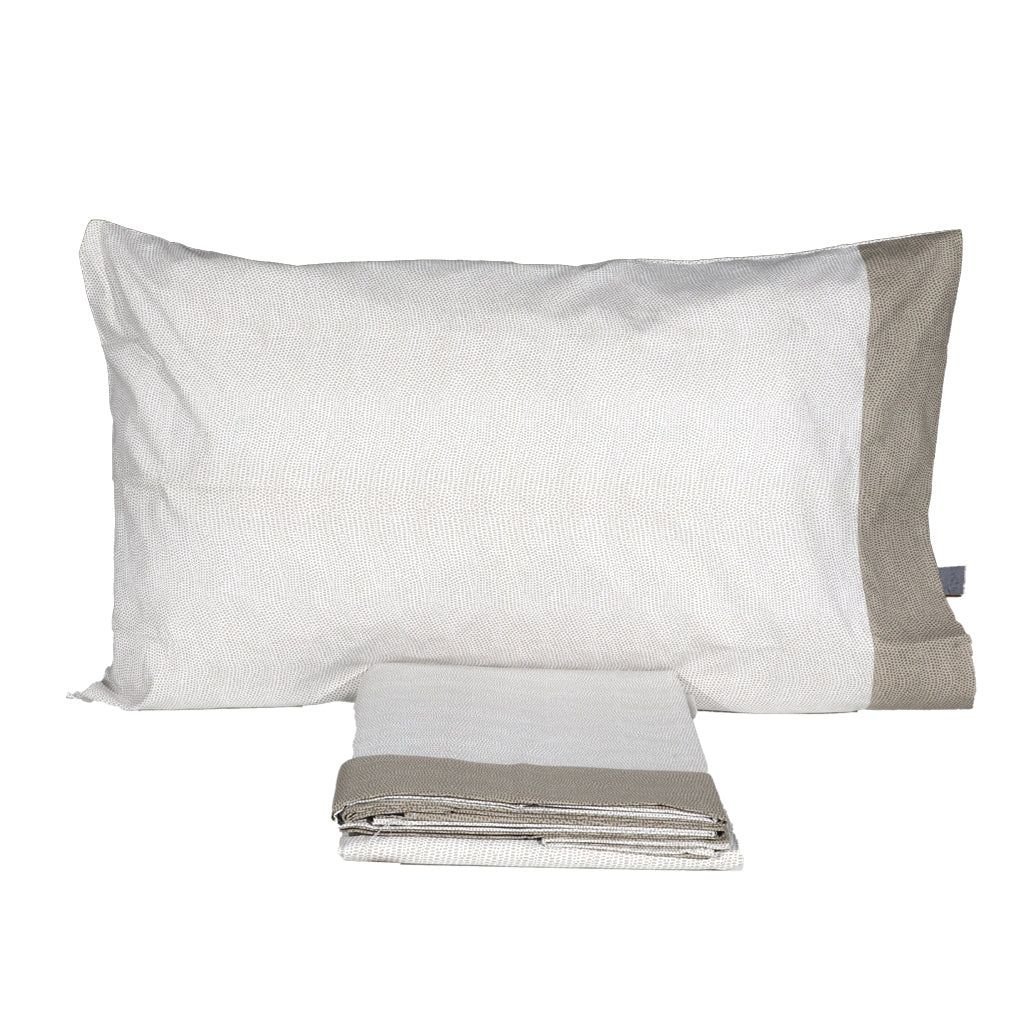 Gabel Chromo Doppelbett-Set aus reiner Baumwolle, verschiedene Farben