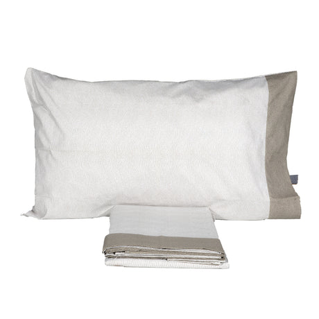 Gabel Chromo Double Bed Set in Pure Cotton Various Colors